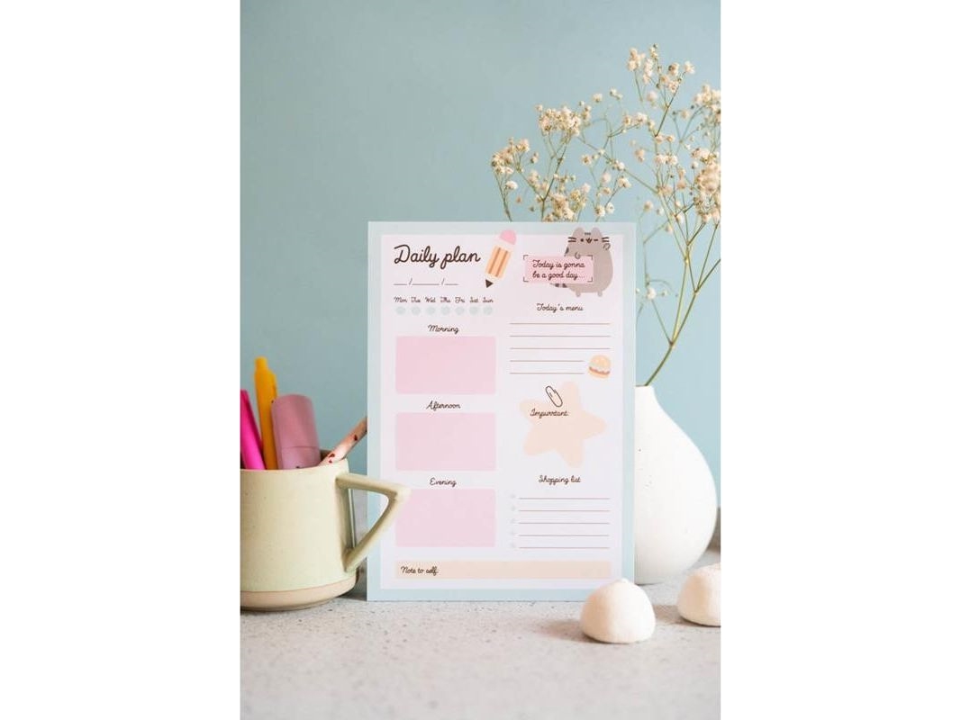 Pusheen - Daglig planerare från Foodie-kollektionen | Papper & Emballage - Kalendrar & Anteckningsböcker - Kalendare | GameStuff