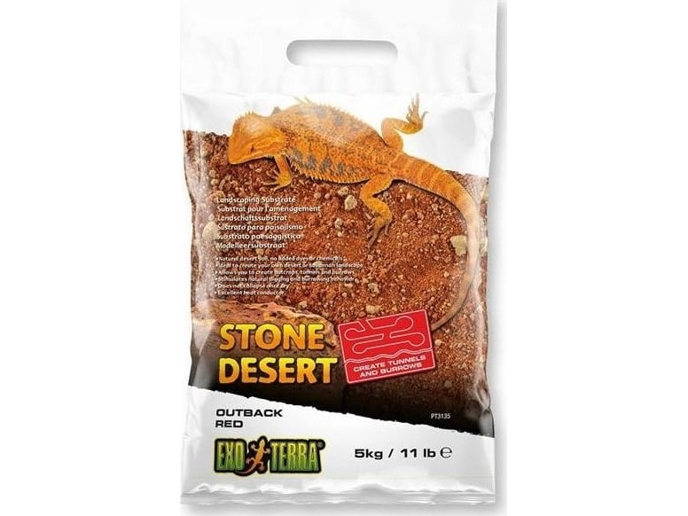 Exo Terra Exo Terra Kiviaavikkosubstraatti, punainen aavikko, 10kg