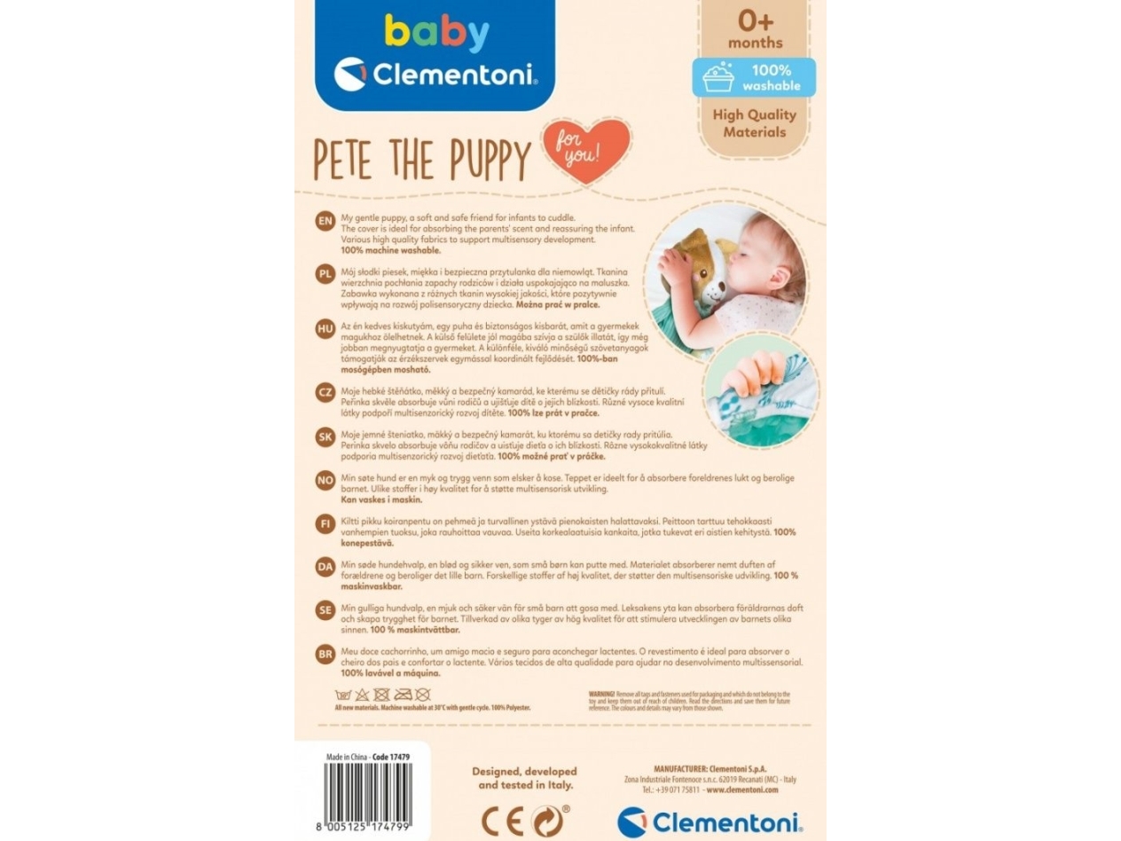 Clementoni Clementoni My Friend Puppy Plush 17479