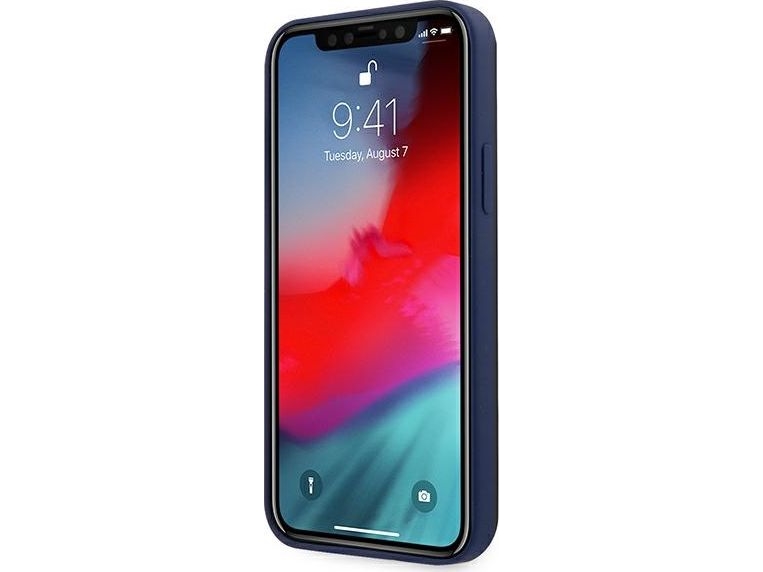 Mini Morris Mini Mihcp12msltna Apple Iphone 12/12 Pro 6,1" Mėlynos Spalvos Tvirtas Silikoninis Dėklas