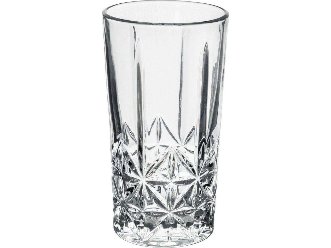 Excellent Houseware Raižyto Stiklo Stiklinės 4Vnt, 260Ml