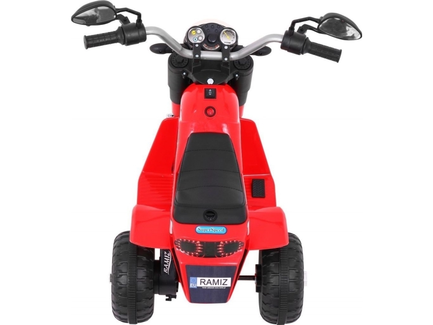 Ramiz minibike/køretøj med motor rød
