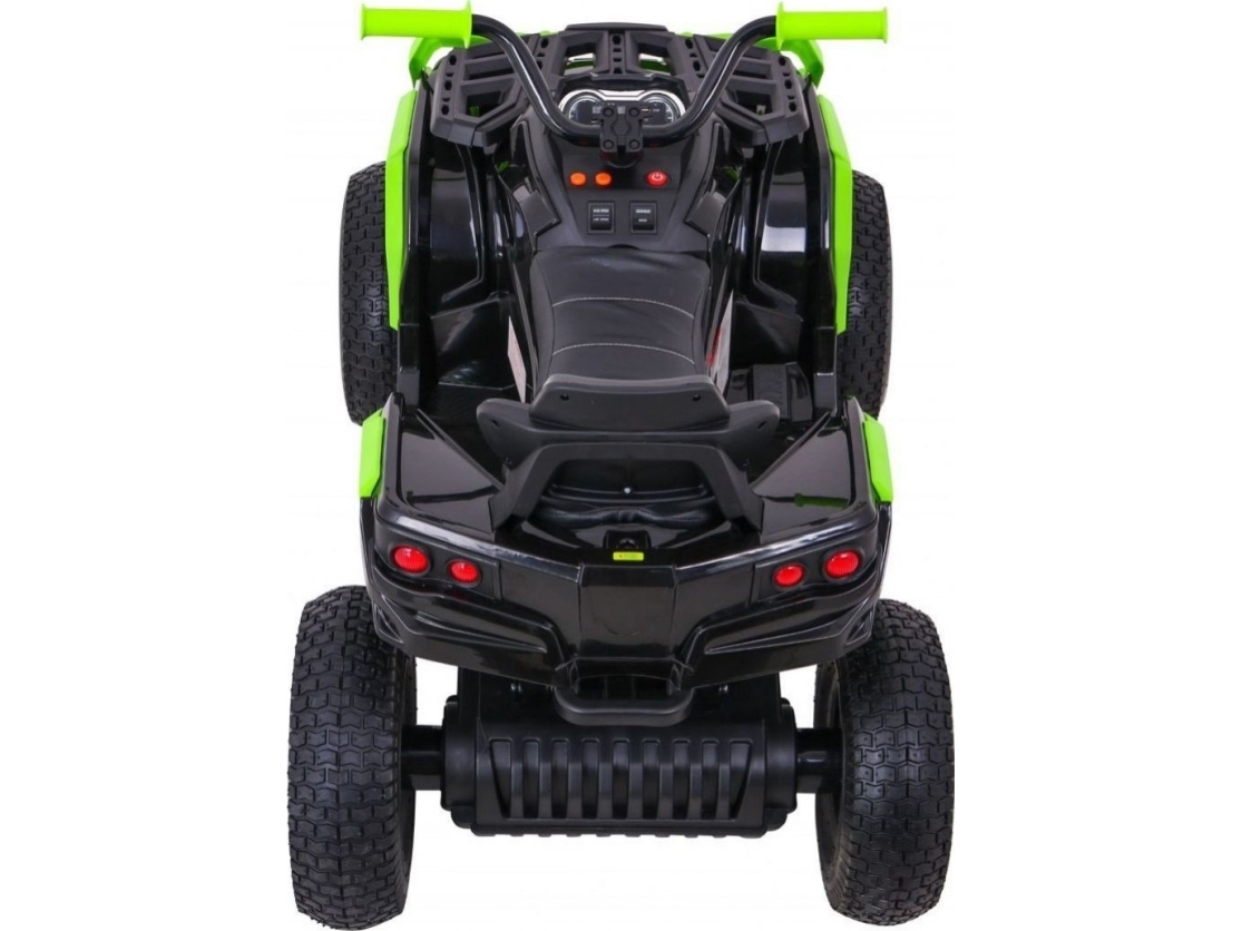 Ramiz Quad ATV Oppustelige hjul Sort og grøn
