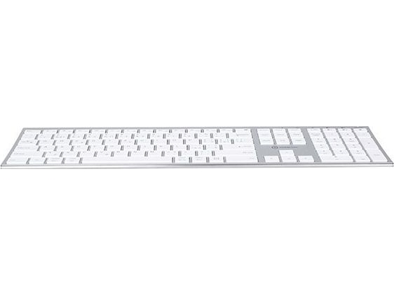 Keyboard Powerton Powerton Ultraslim, Cz/Sk Keyboard, Multi-Device Type 2.4 Ghz Dongle + Dual Bluetooth, Wireless, Silver