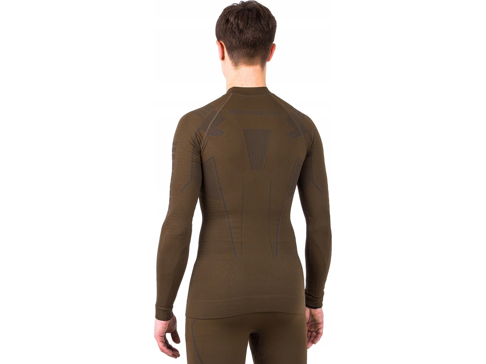 Brubeck LS14860 herrtröja Ranger Thermo khaki M | Kläder & Säkerhet - Arbetskläder - Sweatshirts | GameStuff