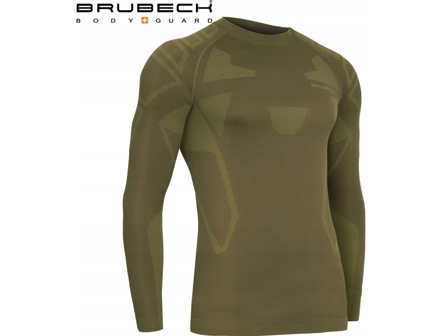 Brubeck Ls14210 Bluza Męska Ranger Protect Khaki Xxl