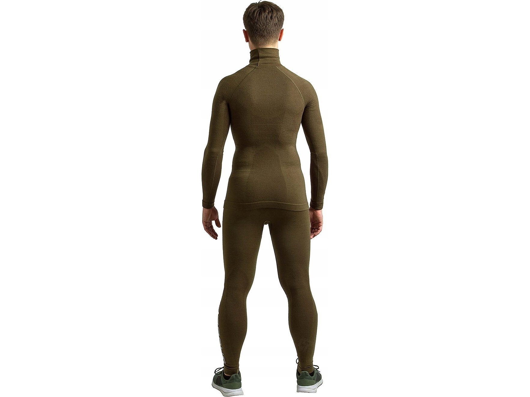 Brubeck Ls14200 Bluza Męska Ranger Wool Khaki M