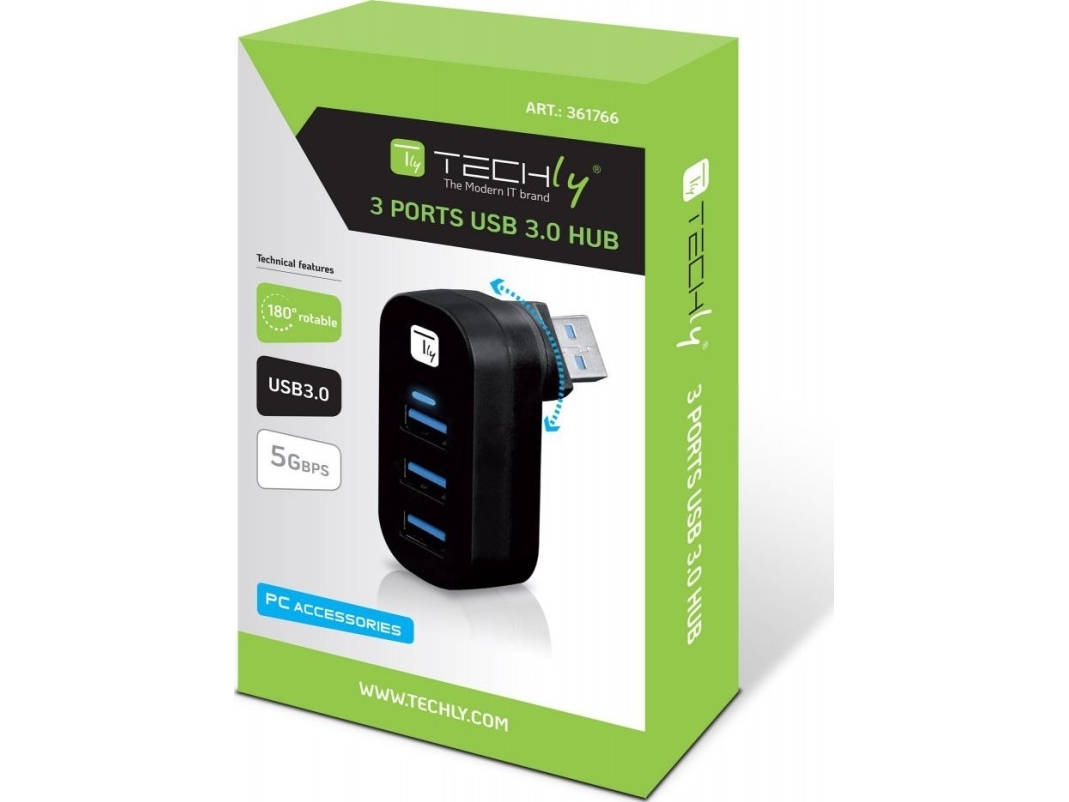 Techly Mini - Hub - Desktop