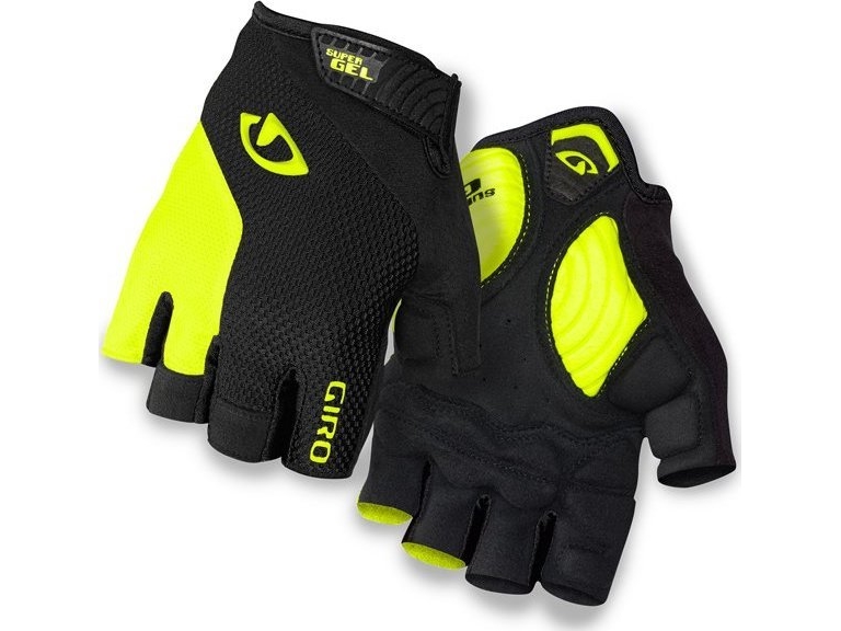 Giro Herrehandsker Giro Strade Dure Sg Kortfinger Midnatsblå Størrelse Xl (Håndfladeomkreds 248-267 Mm / Håndfladelængde 200-210 Mm)
