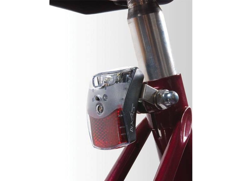 SPANNINGA baglygte PIXEO XB beskytter krom