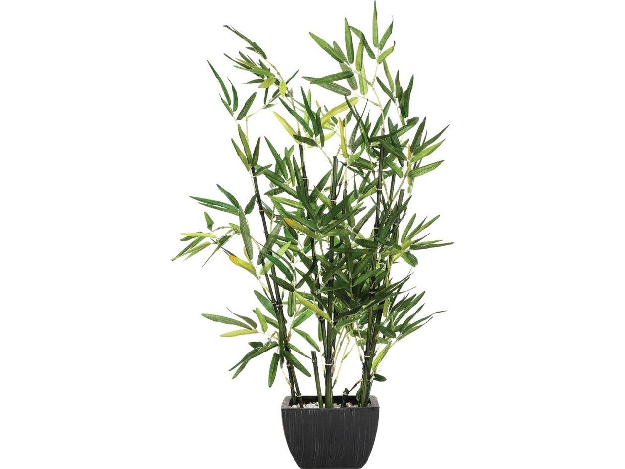 Atmosphera Dirbtinis bambukas, universali puošmena gražiame puode