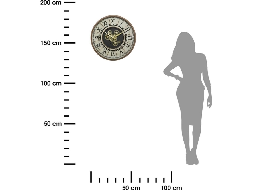 Atmosphera Stella vægur 57 cm