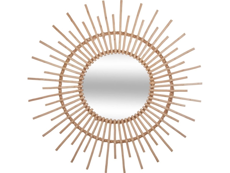 Atmosphera Wicker Sun Wandspiegel