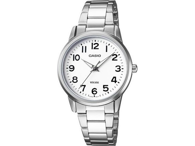 Casio Ltp-1303D-7Bvdf, Armband, Edelstahl, Edelstahl, Edelstahl, Mineral, Rund