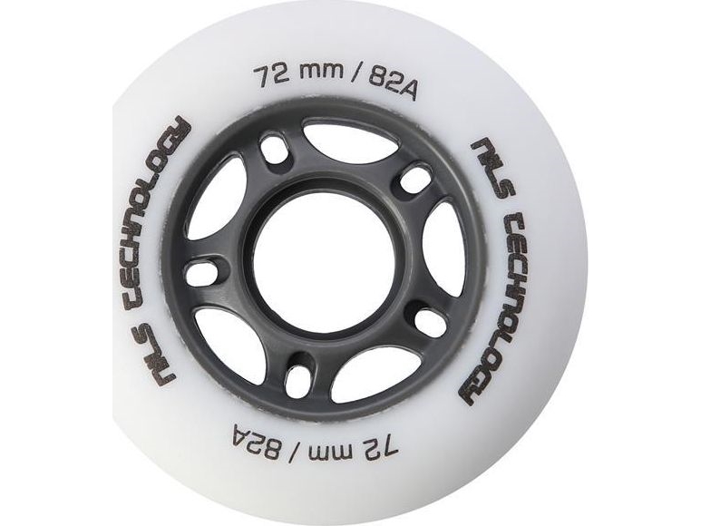 Nils Extreme PU 72x24 82A hvid MATOWE KÓLKA (4 stk.) NILS EXTREME