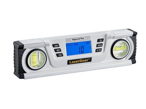 Laserliner DigiLevel Plus 25, 0,25 m, Vit, 1 mm/m, %, Grad, mm/m, AAA/LR03, 1,5 V | Verktyg & Verkstad - Handverktyg - Vattenpass | GameStuff