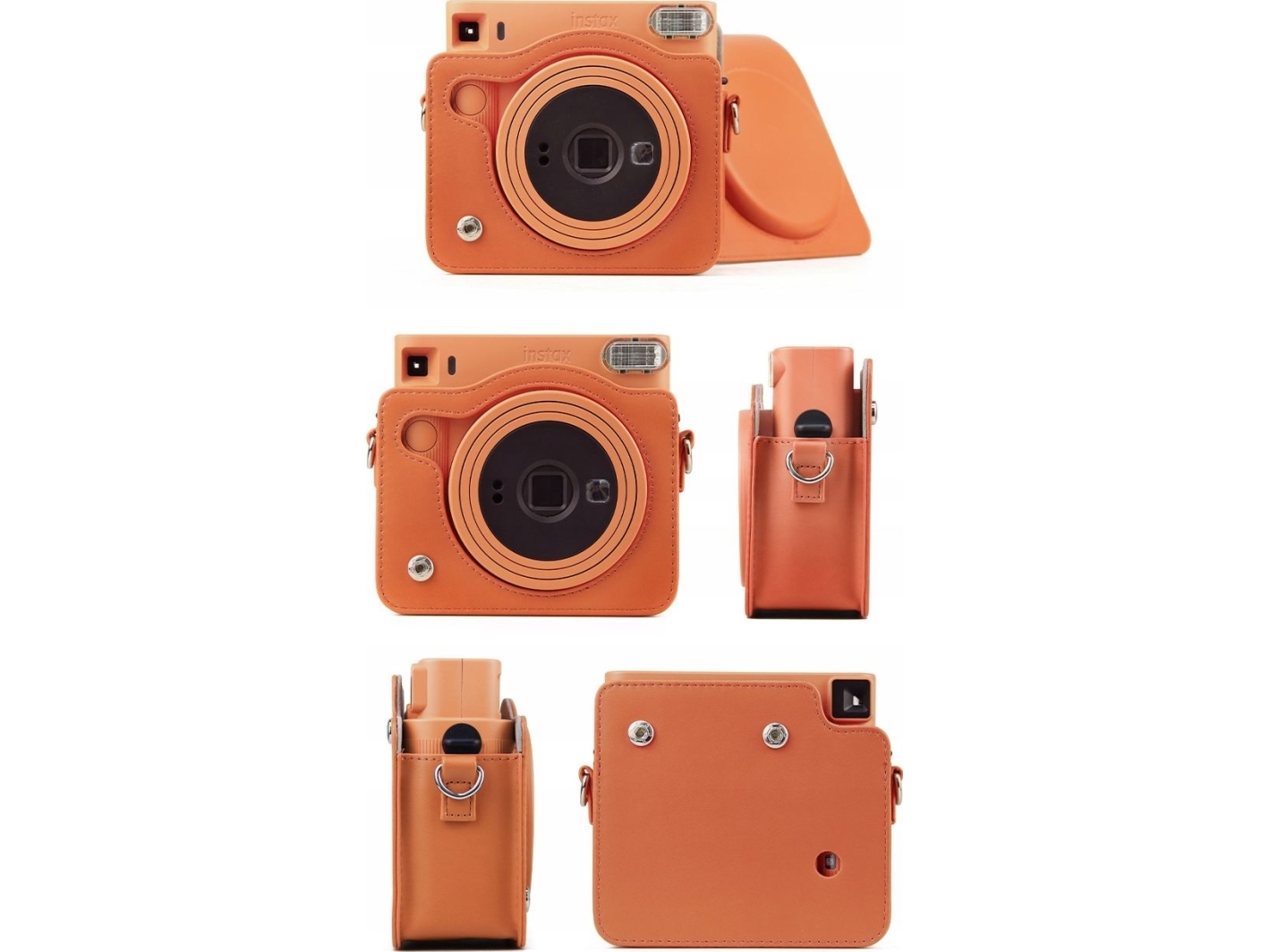 Pokrowiec Loveinstant Futerał Etui Pokrowiec Do Fujifilm Instax Square Sq1 - Biały
