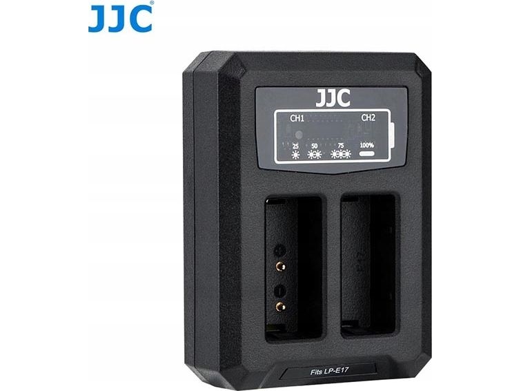 JJC Kameraladdare Dual Channel Usb-laddare för Canon Lp-e17 | EL Artiklar - Batteri - Batteriladdare | GameStuff