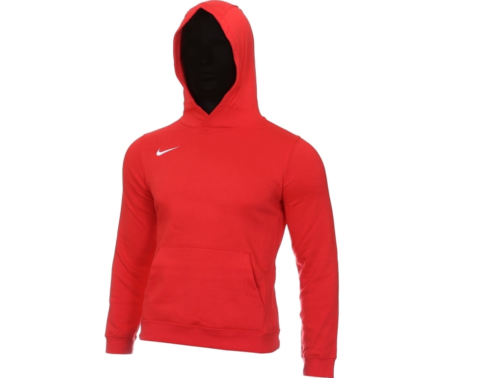 Nike Park 20 Fleece Pullover Hoodie til børn rød CW6896 657