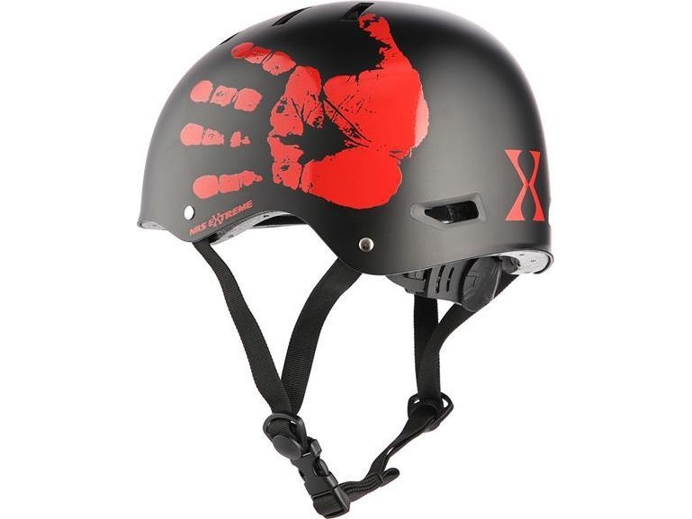 Nils Extreme Hjälm MTW03 svart r. M | Sport & Träning - Säkerhetsutrustning - Skater hjälmar | GameStuff