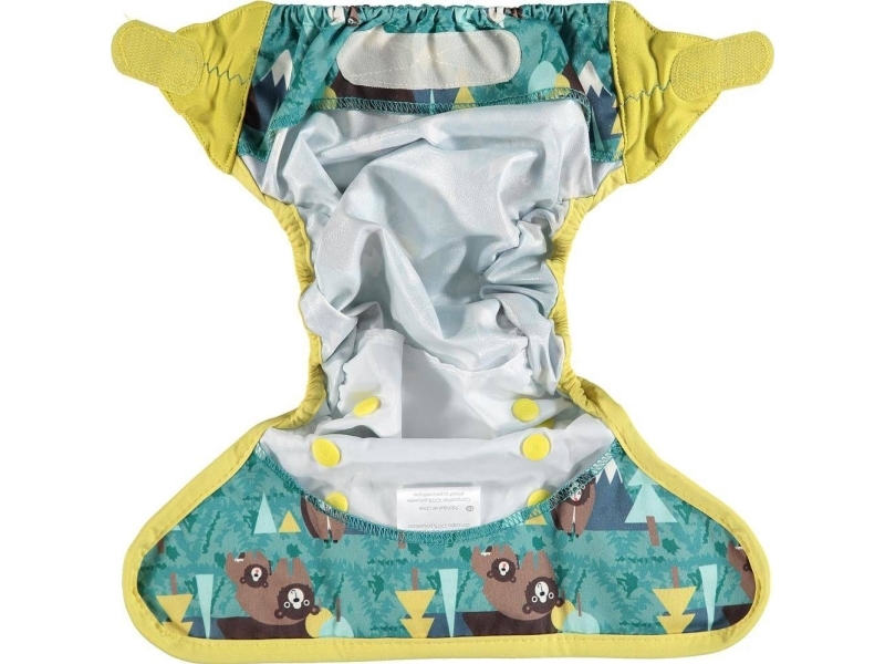 Close Caboo blöjor Wrap, återanvändbar blöja med kardborreband Bear 3-16 kg, 1 st. | Rengöring - Personlig vård - Personlig vård | GameStuff