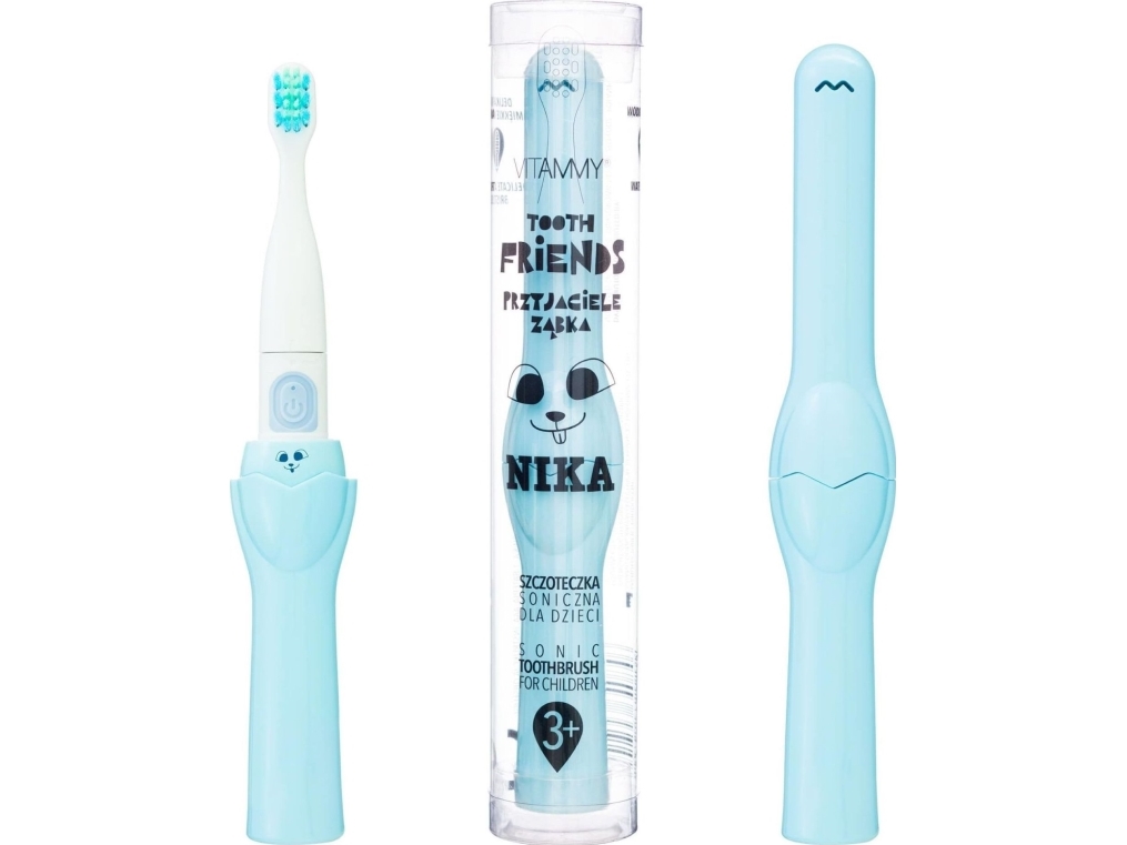Vitammy Sonic Toothbrush Tooth Friends Nika Blue