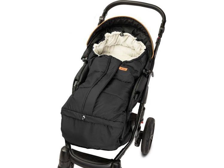 Sensillo Sleeping Bag COMBI 3-in-1 POLY - BLACK/SAND COLOR