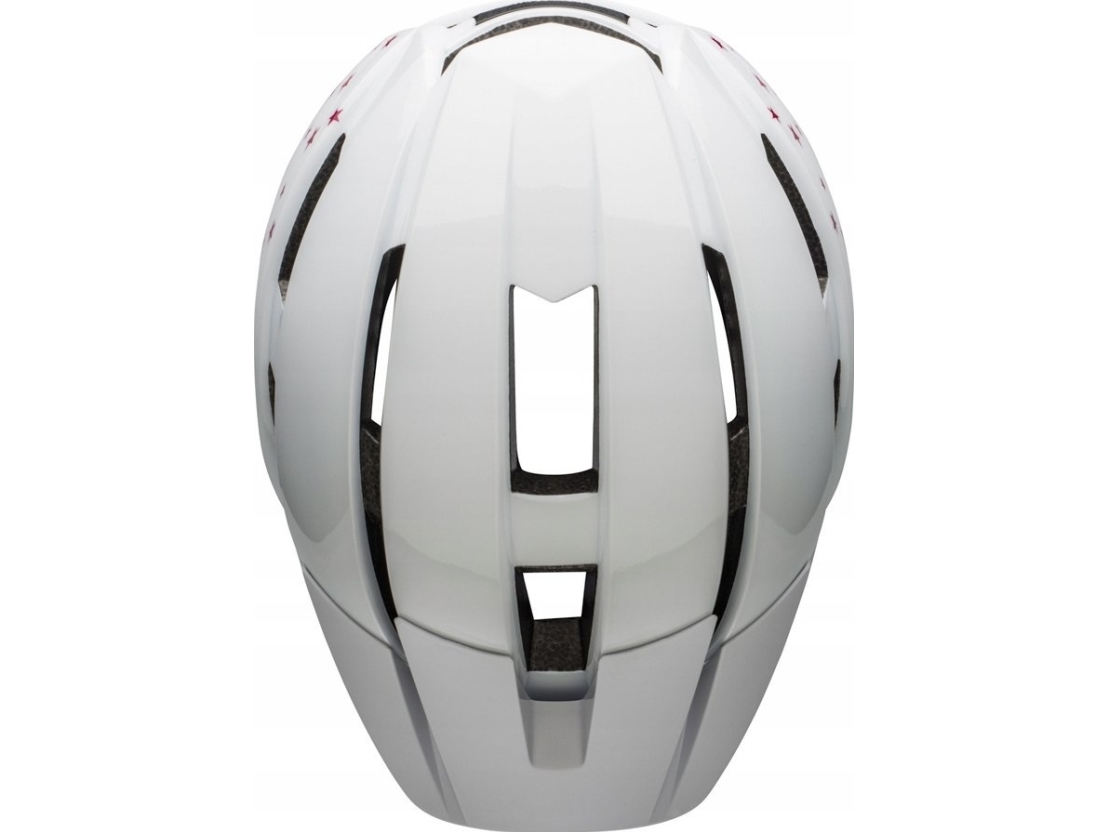 BELL Hjälm junior BELL SIDETRACK II INTEGRATED MIPS vita stjärnor roz. universal (50-57 cm) (NY) | Cykling - Kläder - Cykelhjälmar | GameStuff