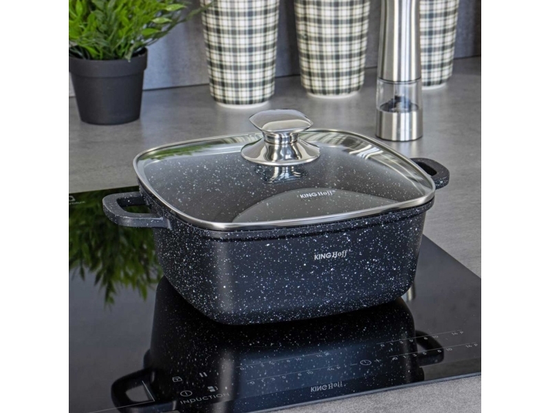 KingHoff KINGHOFF MARMOR KASSEROLE 28cm KH-1605 6,5L