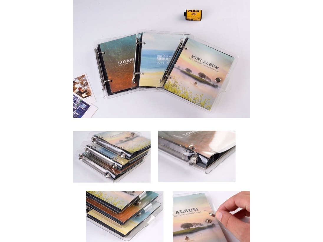 Loveinstant Album Do Zdjęć 100 Szt. Do Fujifilm Instax Mini 11 90 9 8 7 / Lovable