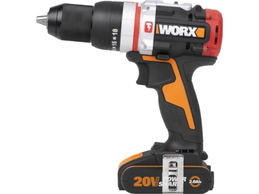 Worx WX354 20 V borr-/skruvdragare 2 x 2 Ah batteri