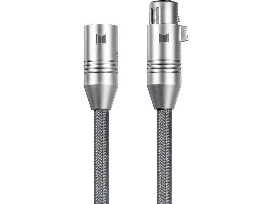 Monoprice 33838, Xlr, Hanstik, Xlr, Hunstik, 2 M, Grå