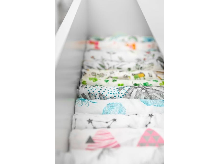 Sensillo Muslin Diaple 70X80 Cm White Peonies 0970/5992
