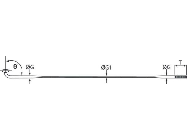Cn Spoke Cnspoke Db454 Eger 2.0-1.8-2.0 Rustfrit Stål 258 Mm Sortering + Nipler 144 Stk.