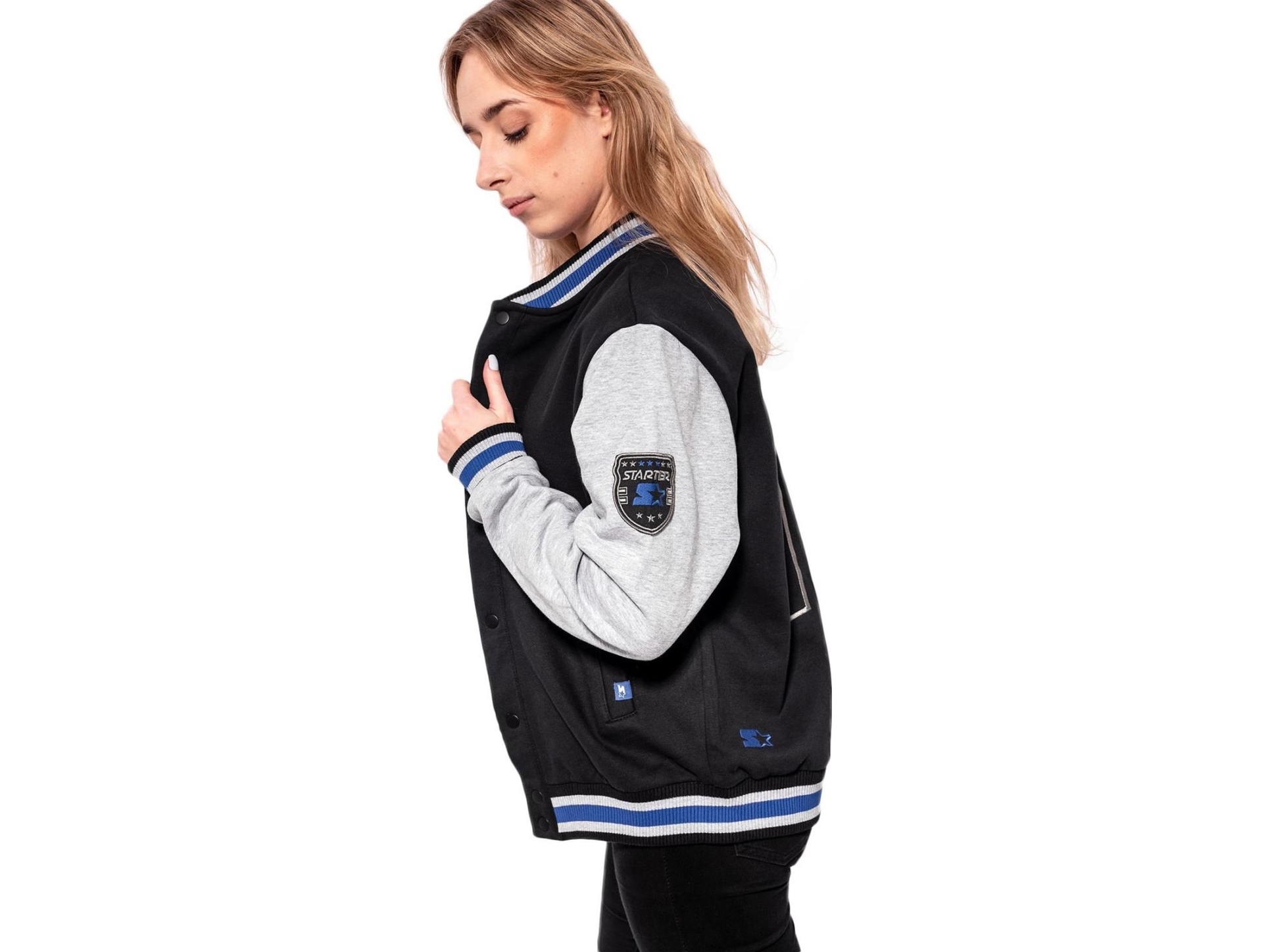 Starter Blue Label Starter Blue Label Starter Blue Label Starter Blue Label Unisex-Trøje Starter Blue Label Sort Sug-020-Bd-200 M