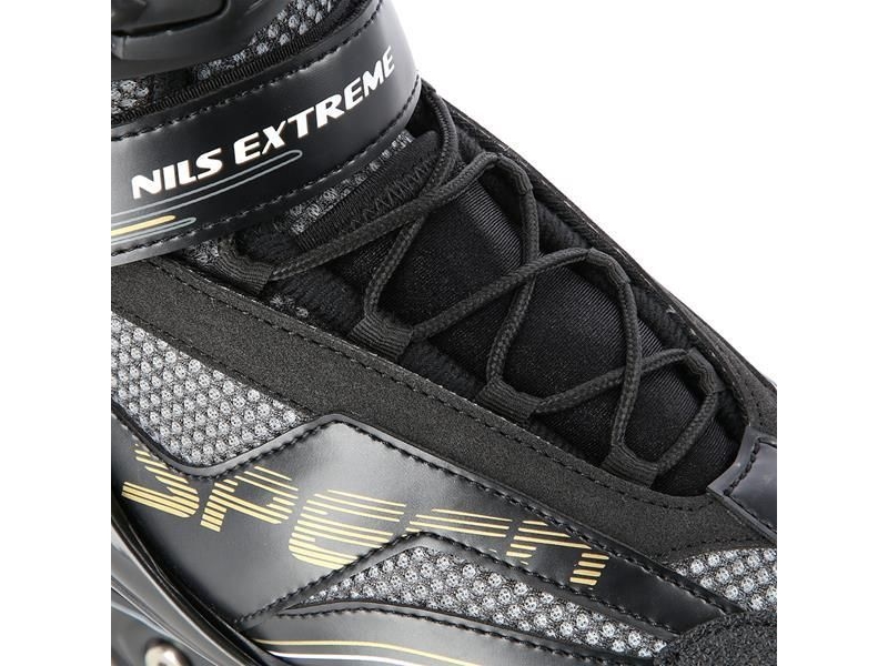 NILS Extreme NA2150 BLACK-GOLD SIZE 43 NILS EXTREME INFLATES | Utomhusleksaker - Gå / Löpande fordon - Inlines | GameStuff