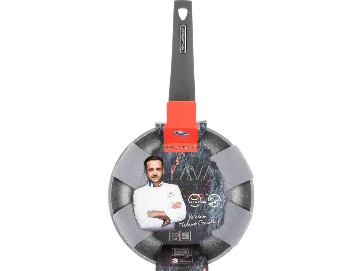 Florina Lava Stone 20cm frying pan