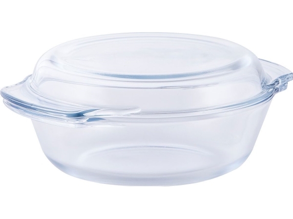 Termisil Lämmönkestävä astia Termisil round 2,4 l