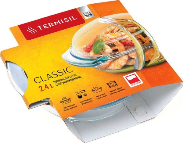 Termisil varmefast fad Termisil rund 2,4 l