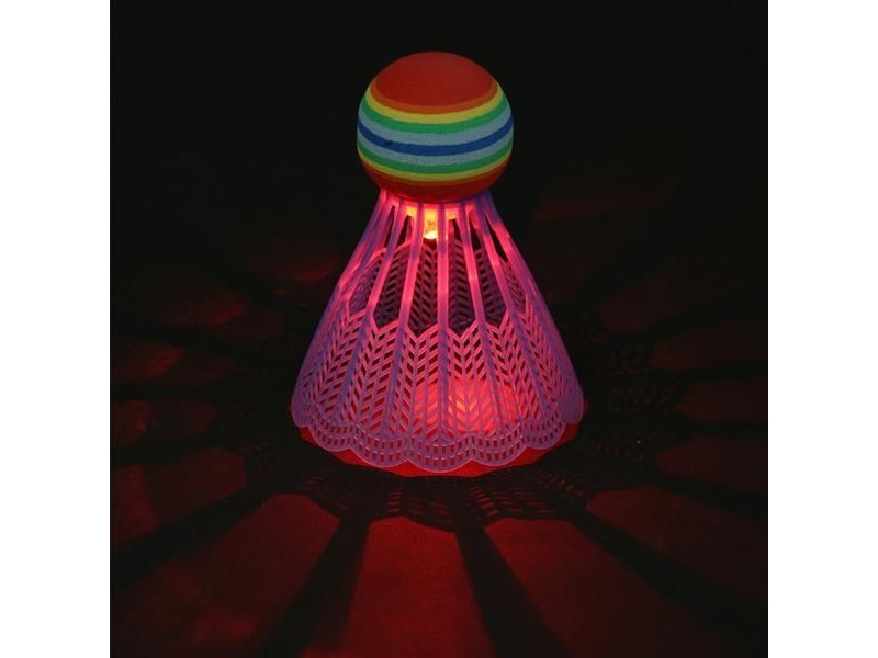 Nils Extreme NBL6092 nylon bold/ shuttlecock LED 1 stk, grå