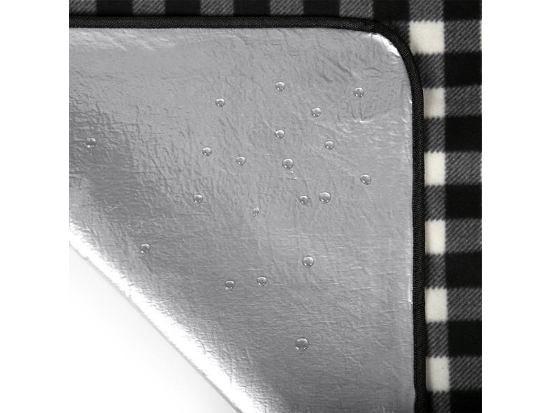 Nils Extreme NC2310 PICNIC BLOCK WHITE &amp  BLACK 300x200 CM PE + ALU NILS CAMP