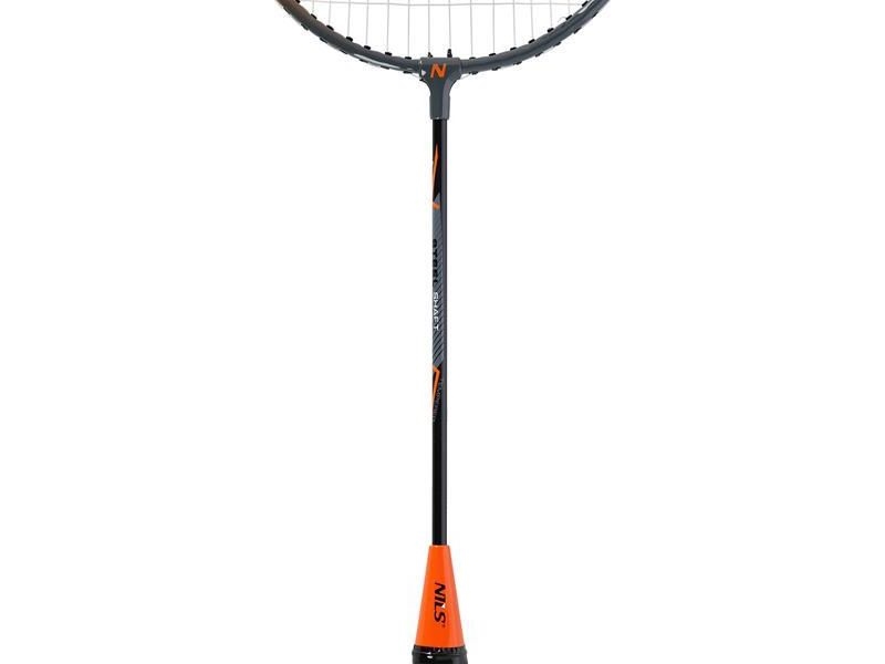 Nils Extreme NRZ005 stål/sæt til badminton 2 ketchere + taske NILS