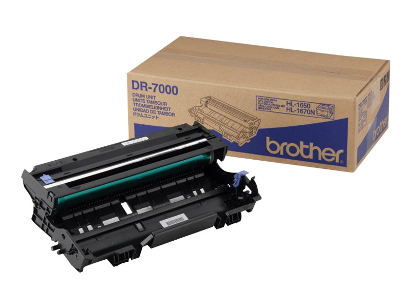 Brother Dr7000 - Sort - Original - Tromlekit - For Brother Dcp-8020, 8025, Hl-1650, 1670, 1850, 1870, 5030, 5040, 5050, 5070, Mfc-8420, 8820