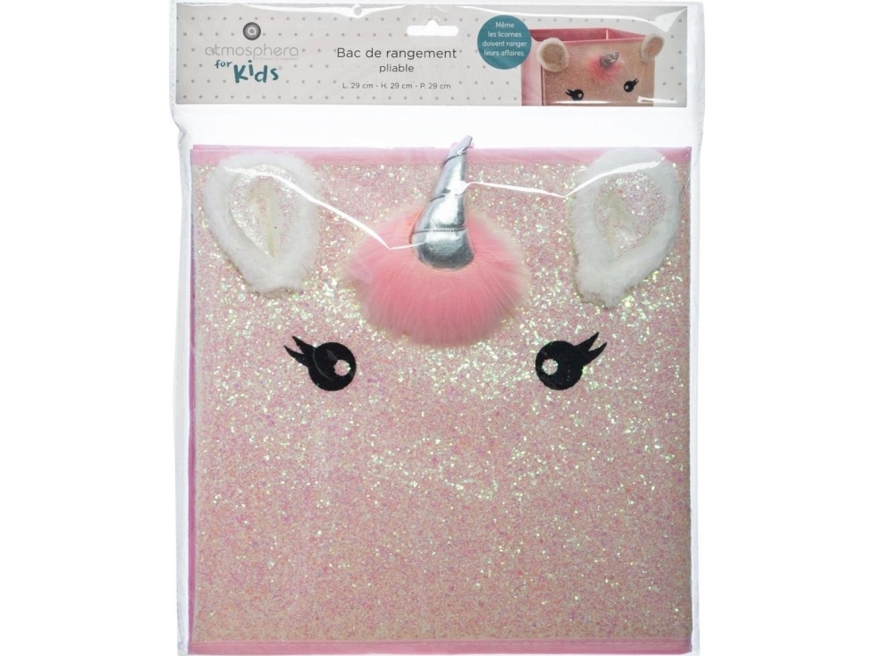 Gree tekstilopbevaringskasse til legetøj Unicorn