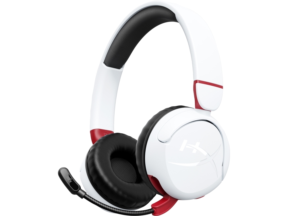 Cloud Mini – Wireless Gaming-Headset (Weiß), Kabellos, Gaming, 20 - 20000 Hz, 132 G, Kopfhörer, Weiß