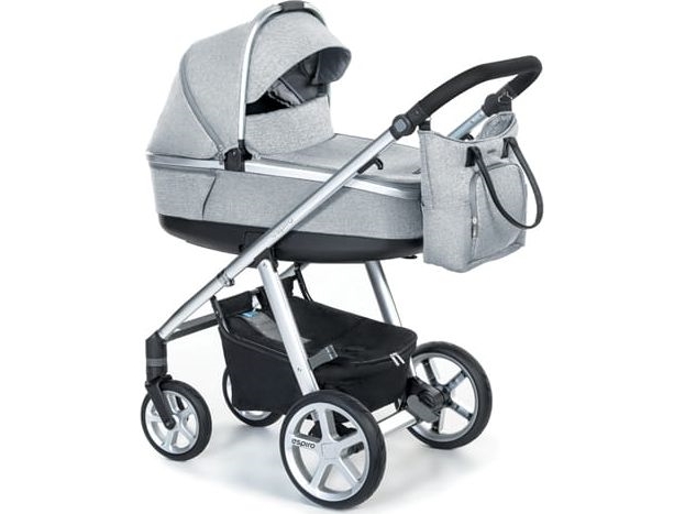 Kinderwagen Espiro, 2-In-1 Espiro Next 2.1 07 Melange Gray Center Gel