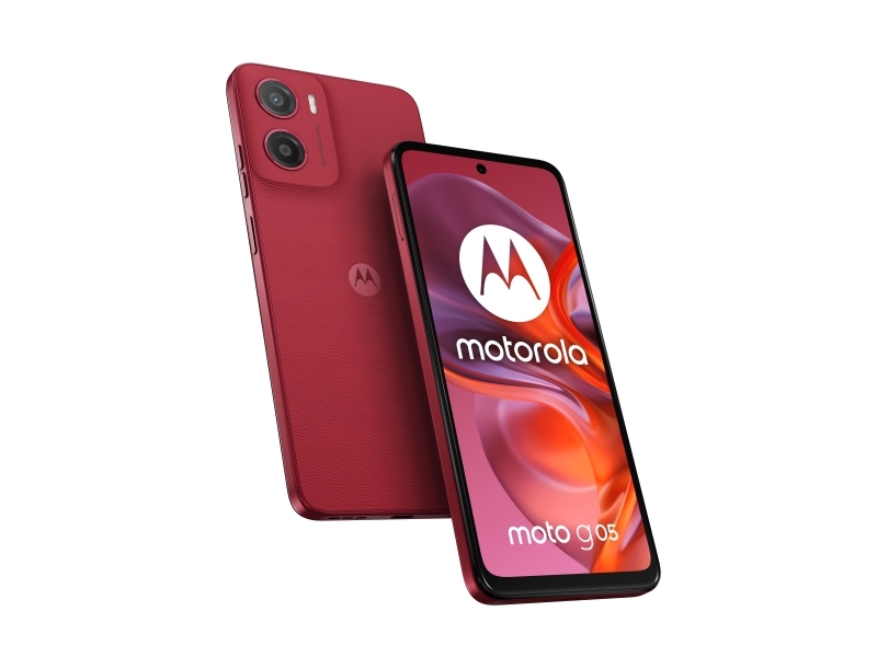 Motorola Moto G05 4/256Gb Smartphone Rød (08400232877630)