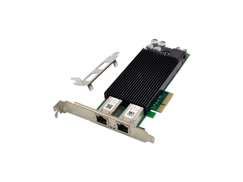 Inline Dual Gigabit-Netværkskort 2X Rj45 1 Gb/S Pcie X4 Poe+ (51125P)