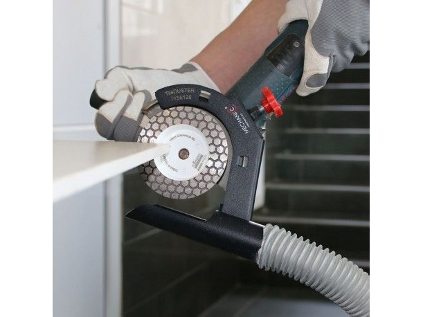 MECHANIC TILEDUSTER 115-125 MM Pölynpoistohuppu hiomiseen