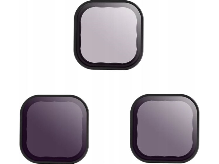 TELESIN Lens filter set ND 8/16/32 Telesin for GoPro Hero 9 / Hero 10 / Hero 11 / Hero 12 (GP-FLT-902)